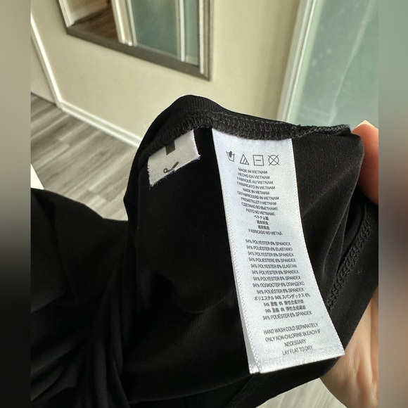 MICHAEL Michael Kors Black Dress with Gold Detail - Picture 6 of 10